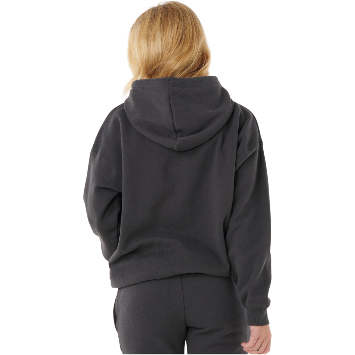 2025 Rip Curl Dames Varsity Hoodie 08HWFL - Washed Black